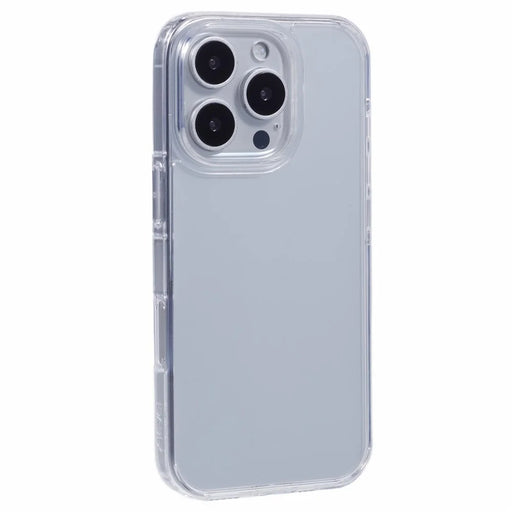X-LEVEL For iPhone 16 Pro Max Case Acrylic+Silicone Anti-Scratch Clear Back Phone Cover - Transparent - 1