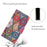 For iPhone 16 Case Pattern Printing Protective Leather Folio Phone Cover - Rhombus Totem - 5
