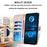 For Samsung Galaxy S24 FE Wallet Phone Case Leather Stand Cover with Strap - Rose Gold - 2