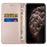 For iPhone 16 Pro Max Case Leather Flip Phone Cover Stand Strong Magnetic Closure - Rose Gold - 2