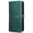For Oukitel C53 Wallet Case Dot Pattern Imprint PU Leather Phone Cover - Green - 6