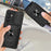 For Samsung Galaxy A55 5G Case PC+TPU Kickstand Phone Back Cover with Camera Slider - Black - 4
