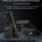 For Samsung Galaxy A55 5G Case PC+TPU Kickstand Phone Back Cover with Camera Slider - Black - 5
