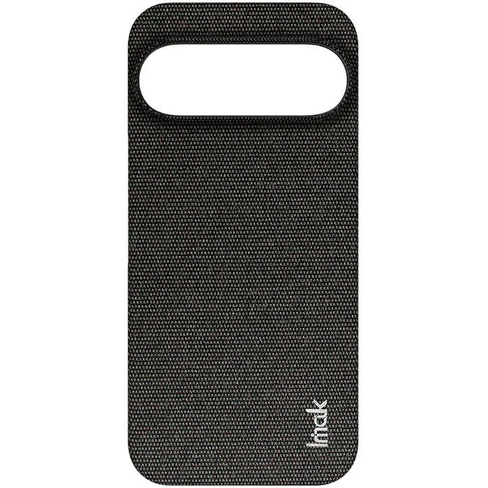 IMAK Ruiyi Series for Google Pixel 9 Pro XL Case Fabric Texture Leather+PC Phone Back Cover - Black - 3