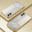 For iPhone 16 Plus Case Electroplating Frame Soft TPU Phone Cover - Gold - 2