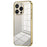 For iPhone 16 Pro Max Case Electroplating Frame Soft TPU Phone Cover - Gold - 1