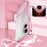 For iPhone 16 Plus Case Electroplating Gradient Glitter TPU Phone Cover - Pink - 7