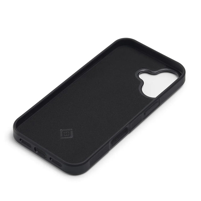 LC.IMEEKE For iPhone 16 Case Carbon Fiber Texture Leather+TPU+EVA Phone Cover - 4