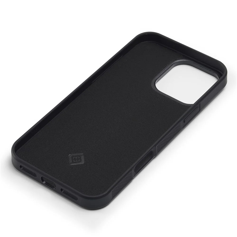 LC.IMEEKE For iPhone 16 Pro Max Case Carbon Fiber Texture Leather+TPU+EVA Phone Cover - 4