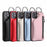 For iPhone 14 Pro Max Zipper Pocket Protective Cover with Lanyard Detachable Wallet PU Leather Coated TPU Phone Case - Black - 7