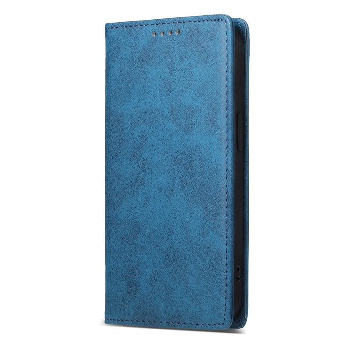 DF-05 For Samsung Galaxy A16 5G / A16 4G Wallet Case RFID Blocking PU Leather Phone Cover - Blue - 7