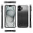 For iPhone 16 Plus Case Reinforced Corners TPU Frame + Acrylic Back Phone Cover - 2
