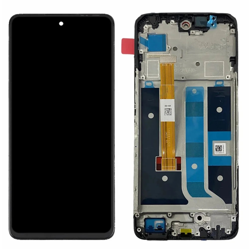 For Realme C67 5G Grade B LCD Screen and Digitizer Assembly + Frame (Without Logo) - 1