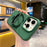 For iPhone 15 Pro Max Case Compatible with MagSafe Kickstand Liquid Silicone Phone Anti-Fingerprints - Army Green - 1