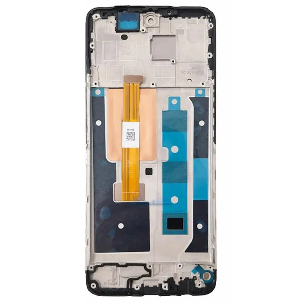 For Realme 12 5G OEM Grade S IPS LCD Screen and Digitizer Assembly + Frame Part (Without Logo) - 3