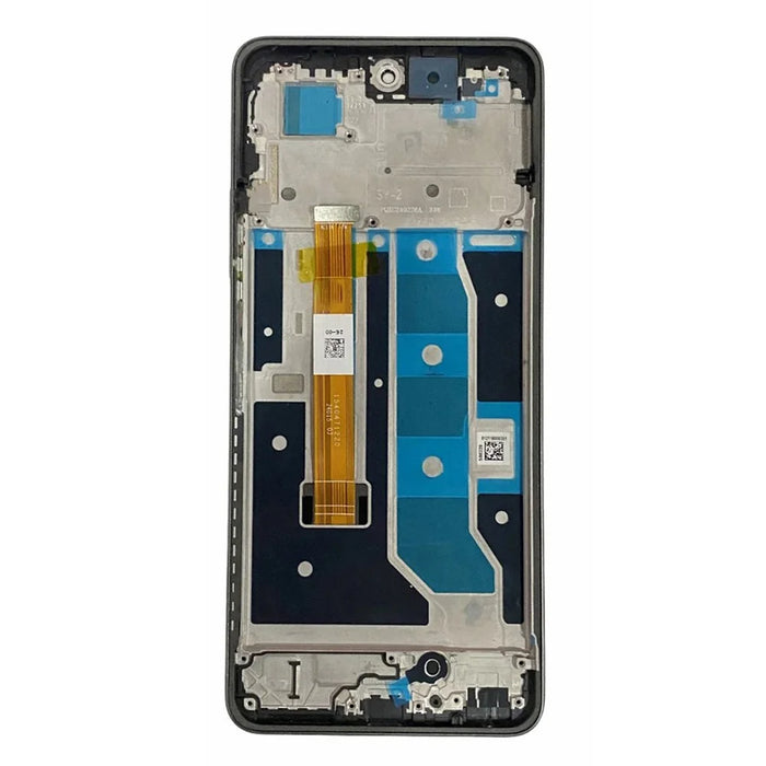 For Realme C67 4G Grade B LCD Screen and Digitizer Assembly + Frame (Without Logo) - Black - 3