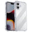 IPAKY For iPhone 16 Clear Phone Case Four Corner Shockproof Slim Back Cover - 1