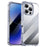 IPAKY For iPhone 16 Pro Clear Phone Case Four Corner Shockproof Slim Back Cover - 1