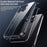 IPAKY For iPhone 16 Pro Clear Phone Case Four Corner Shockproof Slim Back Cover - 3