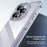 IPAKY For iPhone 16 Pro Clear Phone Case Four Corner Shockproof Slim Back Cover - 4