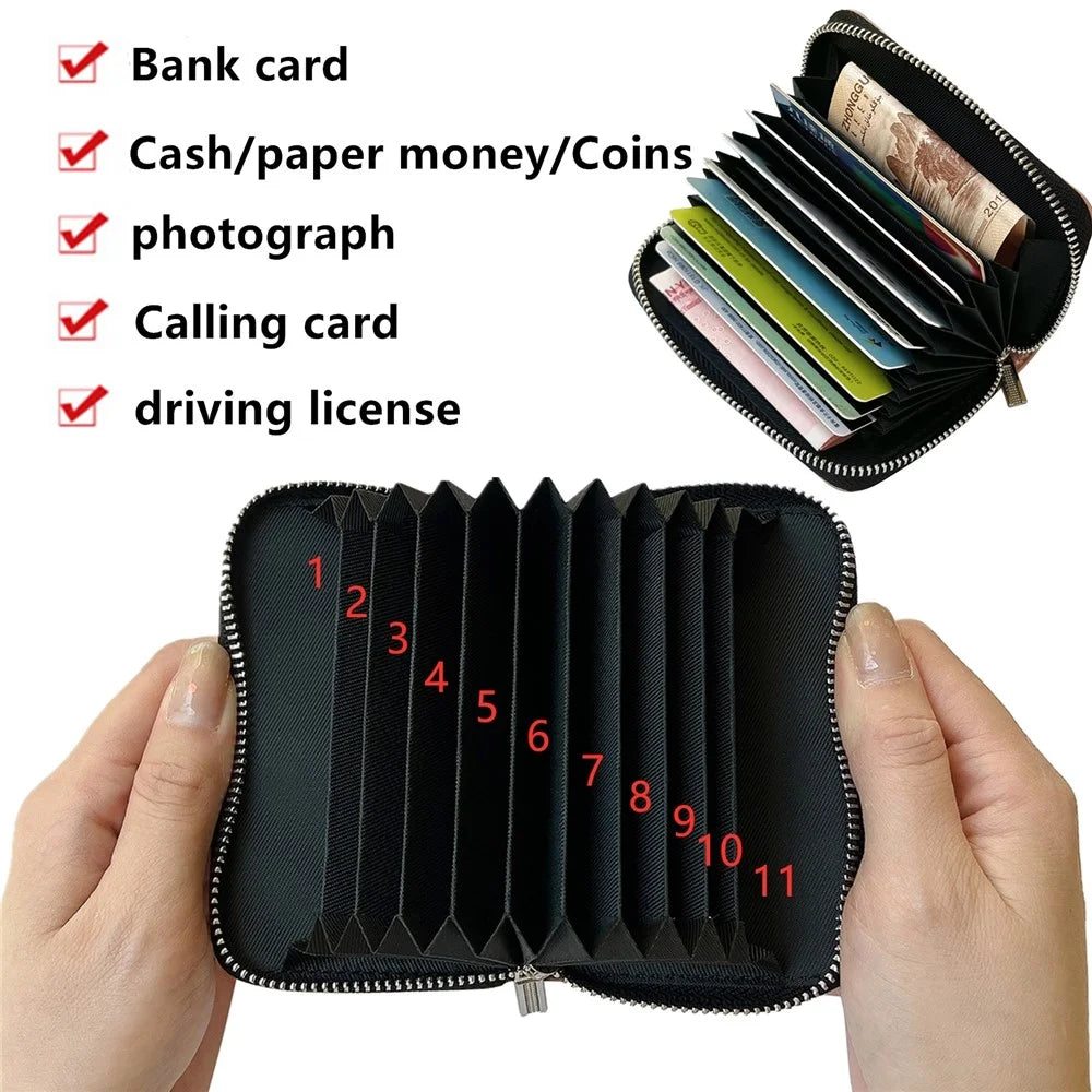 For iPhone 15 Plus Case Detachable Zipper Card Bag PU+TPU Kickstand Phone Case with Strap - Sapphire - 5