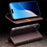 QIALINO For iPhone 16 Pro Max Wallet Case Stand Genuine Cow Leather Flip Phone Cover - Black - 7