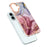 YB IMD Series-16 Style-E For iPhone 16 TPU Case Marble Pattern Electroplating Phone Cover - Rose Gold - 2