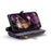 For iPhone 16 Plus Leather Case CASEME C36 Zipper Multiple Card Slots Phone Cover with Straps - Purple - 3