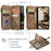 For iPhone 16 Plus Phone Cases with Strap CASEME C30 Zipper Multiple Card Holder PU Leather Cover - Brown - 4