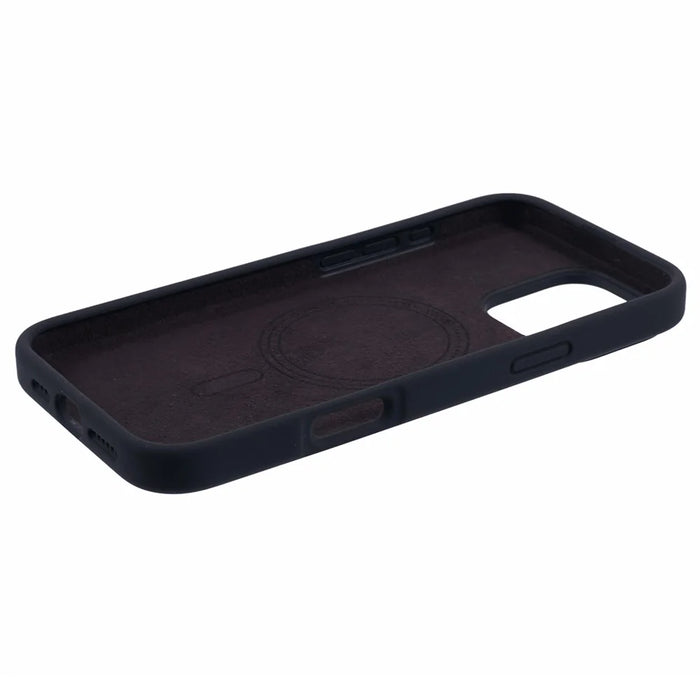 X-LEVEL For iPhone 16 Pro Case Compatible with MagSafe Rotatable Kickstand Liquid Silicone Phone Cover - Black - 6