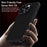 IPAKY For iPhone 16 Pro Max TPU Case Carbon Fiber Texture Phone Cover Metal Lens Frame - Black - 5