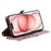 For iPhone 16 Pro Max Leather Case Wallet Stand Phone Cover with Straps - Rose Gold - 3