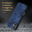 AZNS For iPhone 16 Plus Case Protective PU Leather Covered TPU Phone Shell - Brown - 6