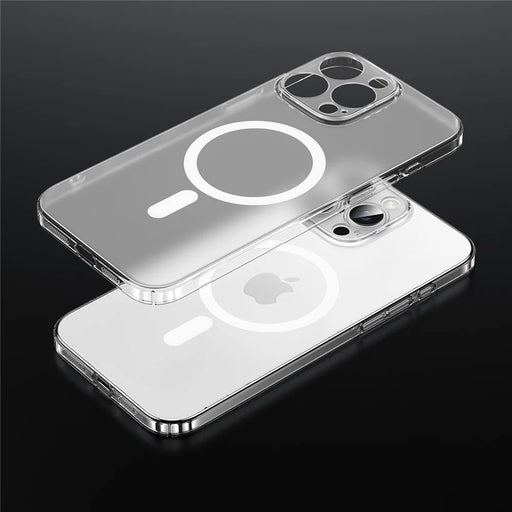 SULADA For iPhone 16 Pro Max Case Compatible with MagSafe PC+TPU Matte Translucent Back Cover - 1
