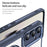 For Samsung Galaxy S24 FE Case TPU+PC Carbon Fiber Phone Cover Magnetic Case - Blue - 7
