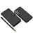LC.IMEEKE L2 Series for Samsung Galaxy A15 4G / 5G Case PU Leather Wallet Detachable Magnetic Phone Cover - Black - 6
