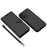 LC.IMEEKE L2 Series for Samsung Galaxy A34 5G Case PU Leather Wallet Detachable Magnetic Phone Cover - Black - 6