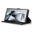 LC.IMEEKE L2 Series for Samsung Galaxy S23 Ultra Case PU Leather Wallet Detachable Magnetic Phone Cover - Black - 5