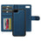 LC.IMEEKE L2 Series for iPhone SE (2022) / SE (2020) / 8 / 7 Case PU Leather Wallet Detachable Magnetic Phone Cover - Blue - 2