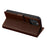 LC.IMEEKE L2 Series for iPhone 14 Pro Max Case PU Leather Wallet Detachable Magnetic Phone Cover - Brown - 5