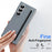 For Samsung Galaxy Z Fold5 5G Case Hard PC Phone Cover with Stylus - Titanium Grey - 6