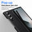 For Samsung Galaxy Z Fold6 5G Case Hard PC Phone Cover with Tempered Glass Film and Stylus - Black - 4