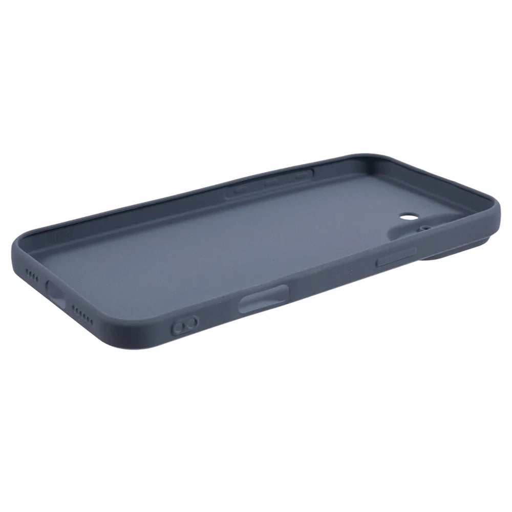 For iPhone 16 Plus Case Matte TPU Non-Slip Protective Phone Cover - Grey - 4