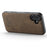 DG.MING For iPhone 16 Plus Case PU Leather+PC+TPU Hybrid Phone Cover - Coffee - 3