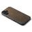 DG.MING For iPhone 16 Plus Case PU Leather+PC+TPU Hybrid Phone Cover - Coffee - 6