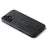 DG.MING For iPhone 16 Case PU Leather+PC+TPU Hybrid Phone Cover - Black - 6