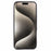 WANLONFENG DKSM Series for iPhone 16 Pro Max TPU Case Electroplated Frame Phone Cover with Tempered Glass - Transparent Black - 3
