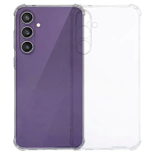 KALEBOL For Samsung Galaxy S23 FE Case 1.5mm TPU Transparent Anti-Drop Phone Cover - 1