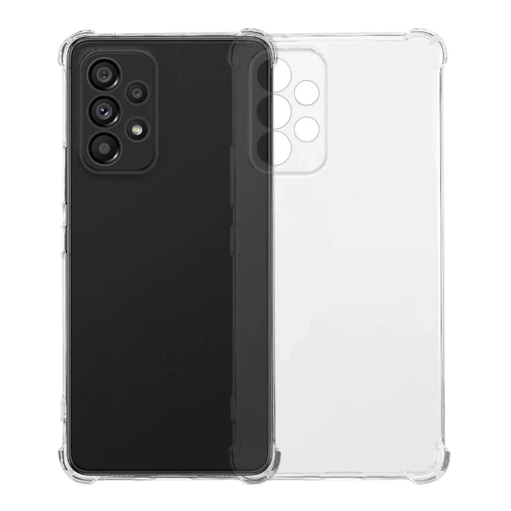 KALEBOL For Samsung Galaxy A53 5G Case 1.5mm TPU Transparent Anti-Drop Phone Cover - 1