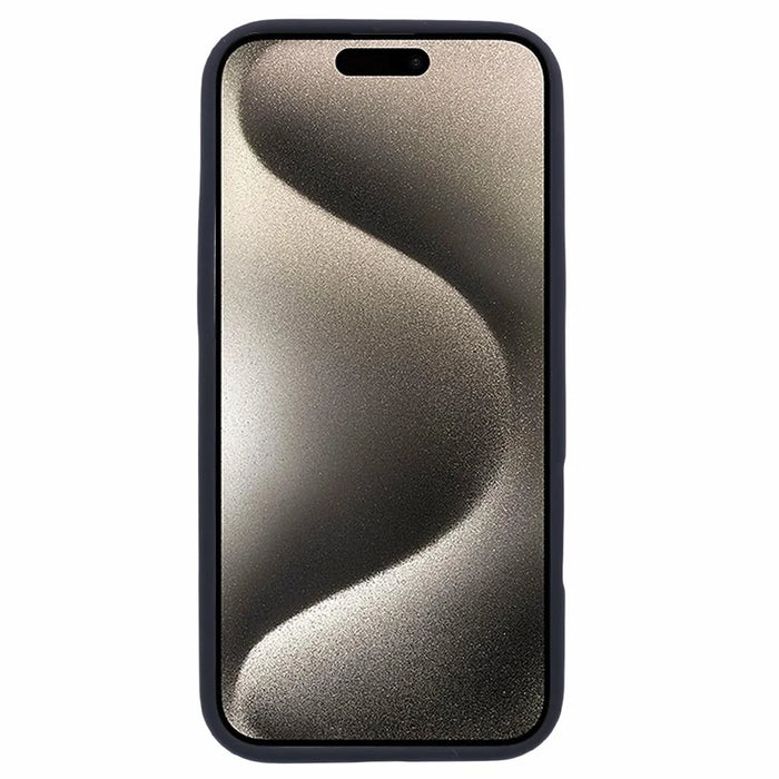 X-LEVEL For iPhone 16 Pro Max Case Compatible with MagSafe Rotatable Kickstand Liquid Silicone Phone Cover - Black - 2